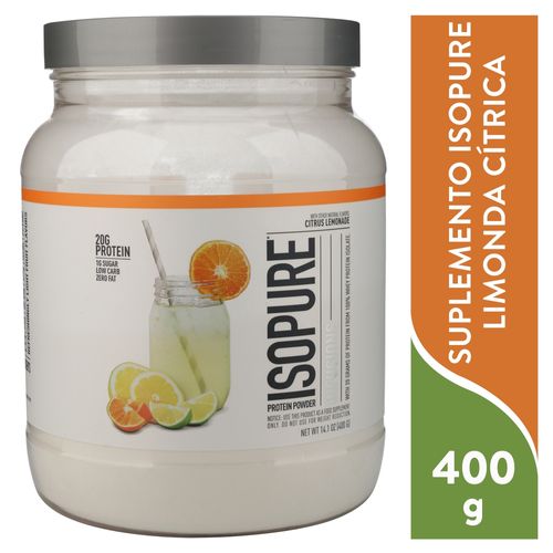 Multivitamínicos, Suplementos & Sistema Óseo Gnc Isopure Inf Citrus 400 Unidad