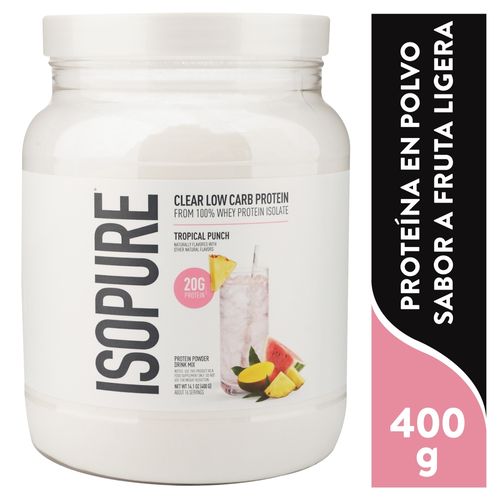 Multivitamínicos, Suplementos & Sistema Óseo Gnc Isopure Inf Trop Pch400 Unidad