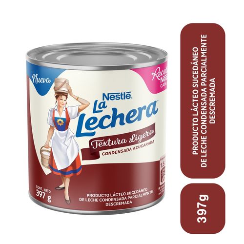 Leche Condensada Nestlé La Lechera Textura Ligera - 397 g