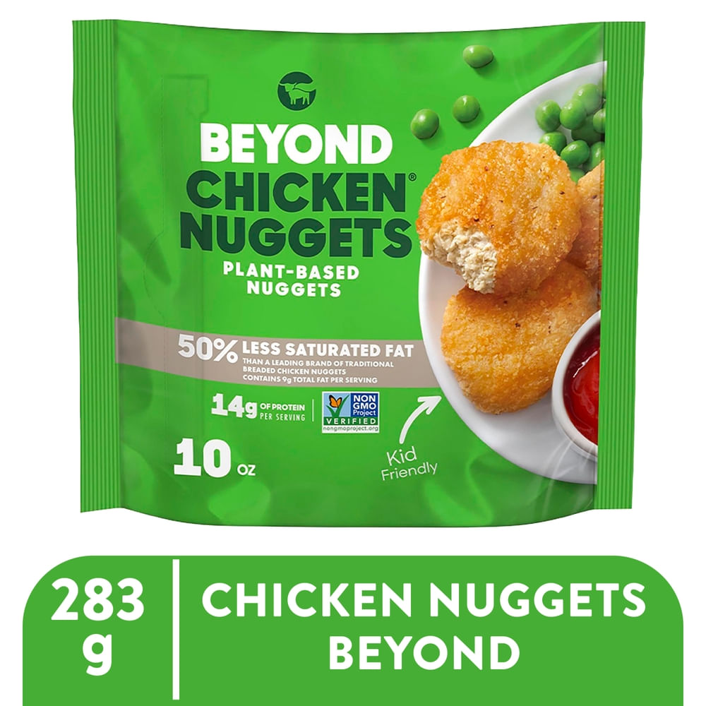 Beyond Meat Comida Congelada Nuggets Beyond Sust Por Unidad 283 g