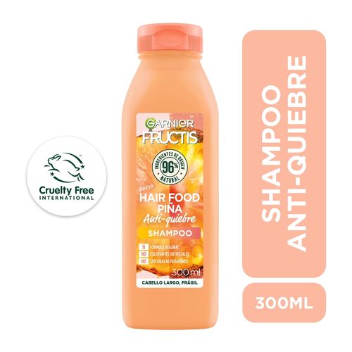 Shampoo Fructis Hair Food Piña - 300 ml