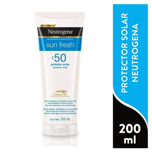 Protector solar Neutrogena Sun Fresh Fps 50 - 200 ml