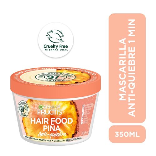 Mascarilla Fructis Hair Food Piña - 300 ml
