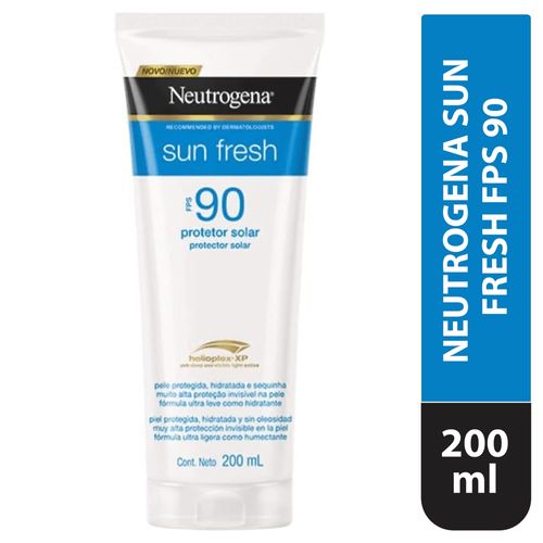 Protector solar Neutrogena Sun Fresh Fps 90 - 200 ml