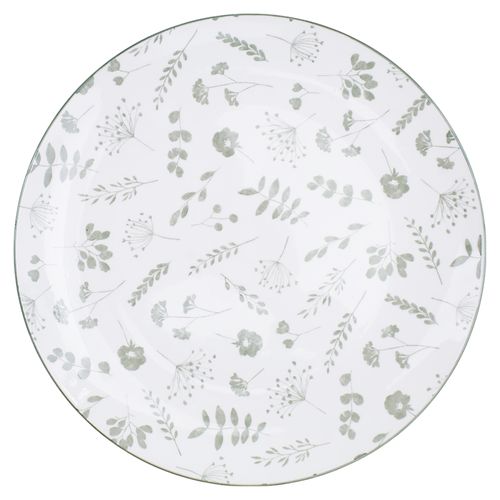 Platos Mainstays Ms Plato Plano De Porcelana 10 5 1194