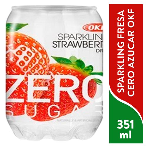 Okf Sparkling Fresa Cero Azucar 350ml