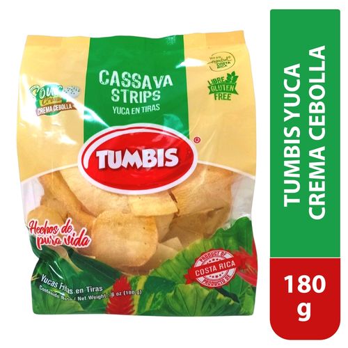 Tumbis Yuca Crema Cebolla 180gr