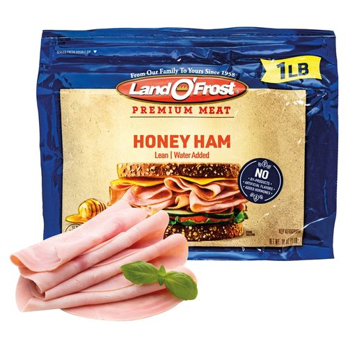 Jamón Land O' Frost en miel premium sin hormonas - 454 g