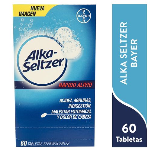 Alka Seltzer, Precio indicado por unidad