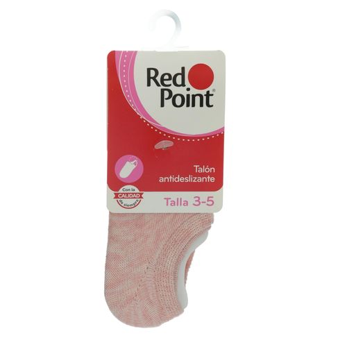 Calcetín Red Point Para Niña Color Rosa Talla 3-5