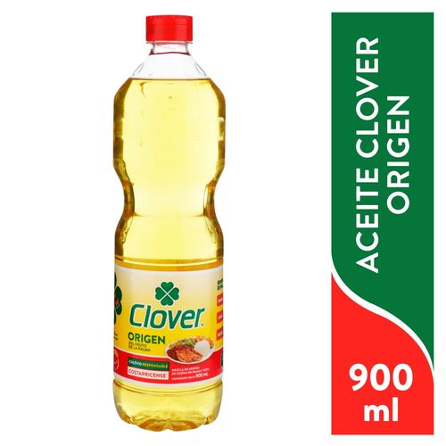 Aceite Clover origen del fruto de la palma - 900 ml