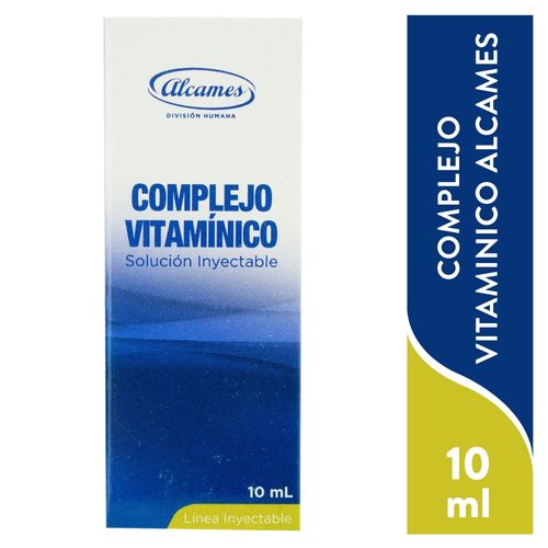 Complejo vitaminico Alcames solución inyectable - 10 ml