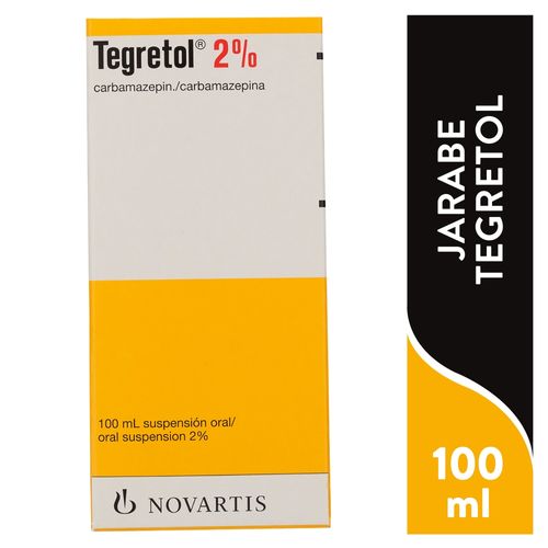 Jarabe Tegretol 2% suspensión oral - 100 ml