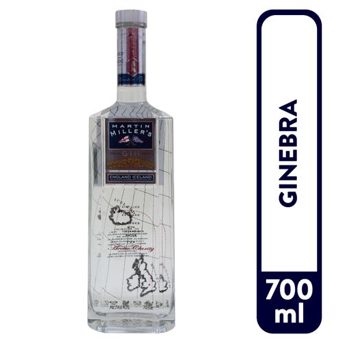 Ginebra Martin Millers Gin 700 Ml