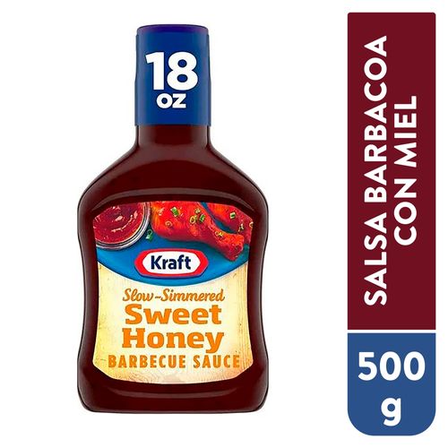 Salsa Kraft para barbacoa con miel sauce & dip - 500 g