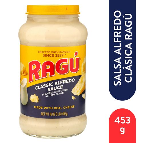 Salsa Ragú clásica alfredo - 453 g