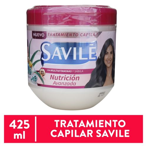 Tratamiento Savile capilar multivitaminas y sábila  - 425 ml