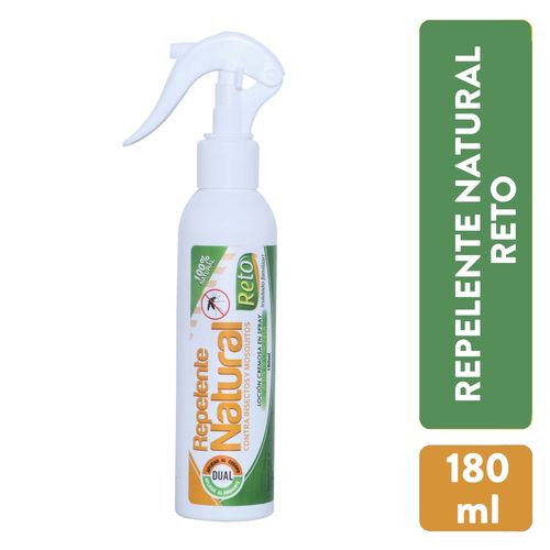 Repelente natural Reto loción cremosa en spray -180 ml