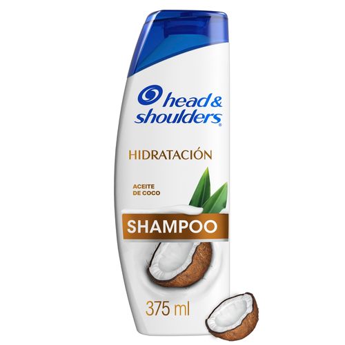 Shampoo Head & Shoulders Hidratación Aceite de Coco Control Caspa - 375 ml