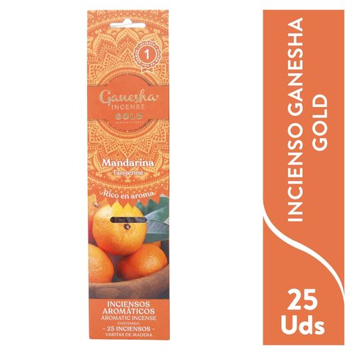 Gg Incienso Mandarina 25pz