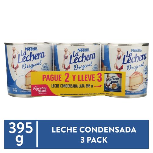 Leche Condensada La Lechera 3x2 1185gr