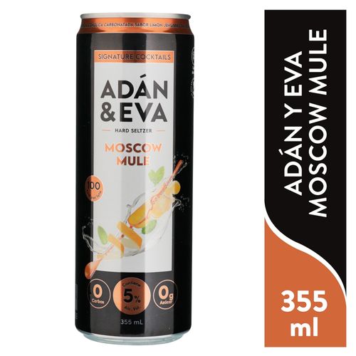 Bebida Adan Y Eva Moscow Mule Sleek -355 ml