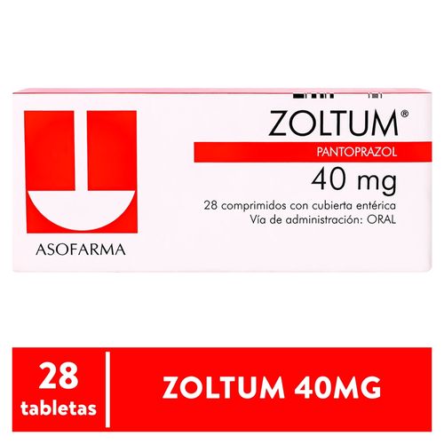 Zoltum Asofarma 40 Mg X 28 Comprimidos