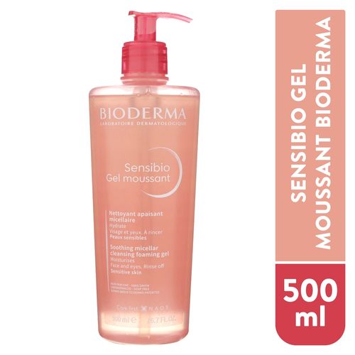 Gel de limpieza Bioderma piel sensible - 500 ml