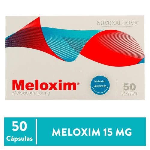 Meloxim Novoxal Farma 15 Mg, Precio indicado por unidad