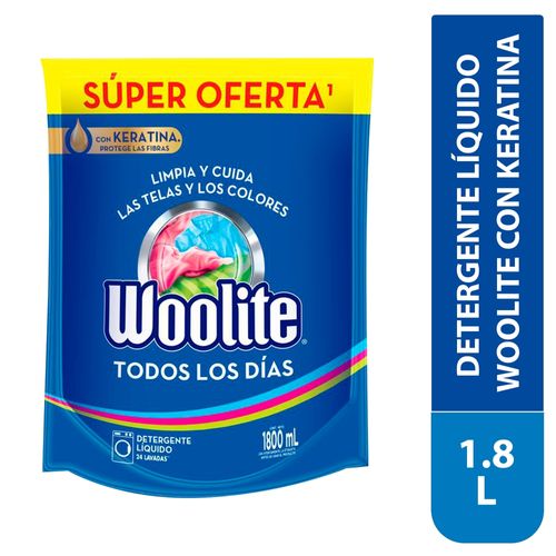 Detergente Woolite Todo Los Dias -1800ml
