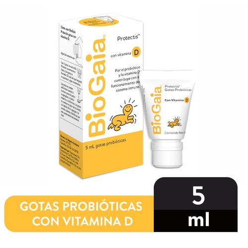 Gotas Probióticas Abbott Biogaia Protectis Con Vitamina D - 5ml