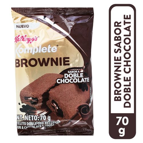 Brownie Kelloggs Komplete Sabor Doble Chocolate - 70 g
