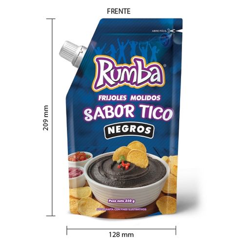 Frijol Rumba Molido Negro - 350 g