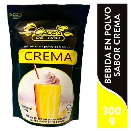 Bebida Caces De Oro sabor crema - 300 g