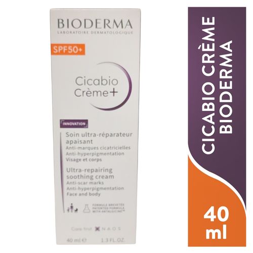 Cicabio Bioderma creme spf50 - 40 ml