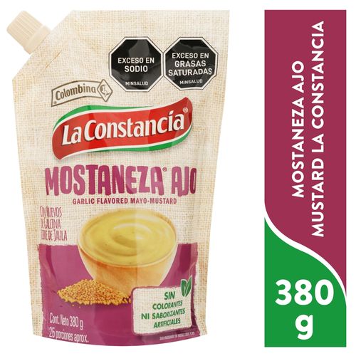 Mostaneza Ajo La Constancia 380gr