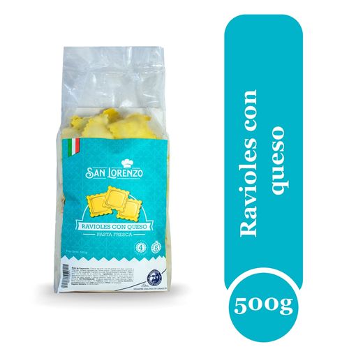 Ravioles San Lorenzo con queso - 500 g