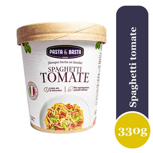 Spaghetti Pasta y Basta tomate - 330 g