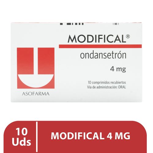 Modifical 10 mg caja 10 comprimidos - Precio indicado por caja