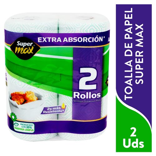 Toalla Cocina Supermax Premium 2R 90H