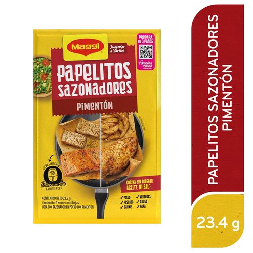 Papelitos Sazonadores Maggi Pimentón - 23.4 g