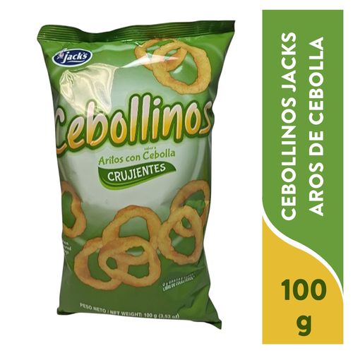 Cebollinos Jacks Aros De Cebolla 100gr