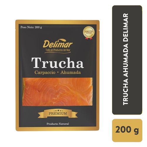 Trucha Ahumada Delimar 200 Gr Ea