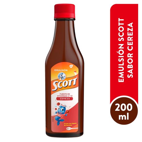 Emulsión Scotts Oral Cherry -200ml
