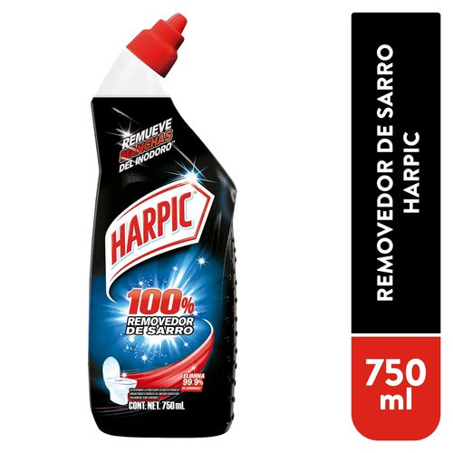 Limpiador De Sanitarios Harpic Removedor De Sarro 100% -750ml