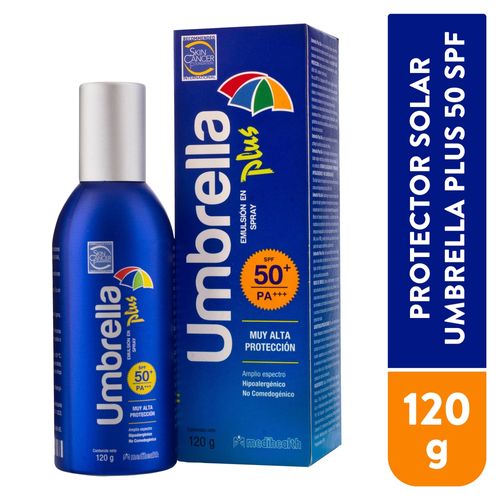 Protector solar Umbrella Plus Fps 50 en spray - 120 g