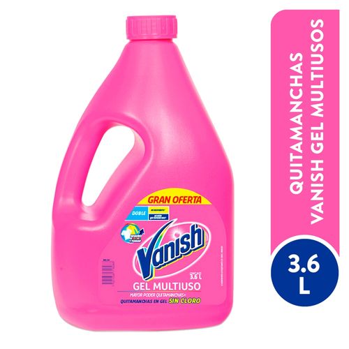 Quitamanchas Vanish Líquido para Ropa de Color -3.6 L