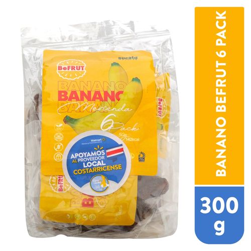 Banano Befrut 6 pack - 300 g
