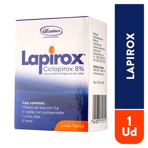 Lapirox Alcames 8 % Laca