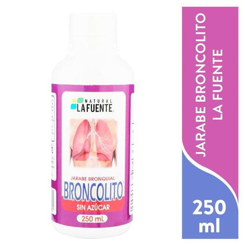 Jarabe Broncolito sin azúcar - 250 ml
